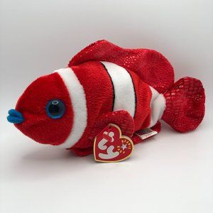 2000 / 2001 Ty Beanie Baby "Jester" the Clownfish